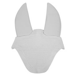 Czapka z muchą dla koni Equestro Silence. Białe krawaty i muchy EQUESTRO, bez wzorów. Za 155.23 zł.