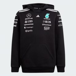 Bluza Z Kapturem Mercedes - Amg Petronas Formula One Team. Białe bluzy z kapturem Adidas, m, bez wzorów, z kapturem. Za 369.00 zł.