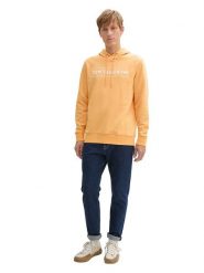 Tom Tailor Bluza w kolorze pomarańczowym rozmiar: XL. Pomarańczowe bluzy Tom Tailor, xl, bez wzorów, z kapturem. Za 105.63 zł.