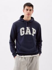 GAP Bluza w kolorze granatowym rozmiar: L. Niebieskie bluzy z kapturem GAP, l, bez wzorów, z kapturem. Za 104.45 zł.