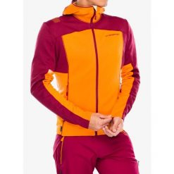 Bluza z kapturem męska La Sportiva Cosmic Hoody. Brązowe bluzy La Sportiva, na zimę, m, bez wzorów, z kapturem. Za 518.99 zł.