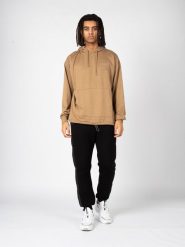 Bluza trekking męska Cuenca. Brązowe bluzy z kapturem Fila, l, bez wzorów, z bawełny, z kapturem. Za 292.00 zł.
