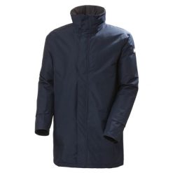 Kurtka przeciwdeszczowa męska Helly Hansen Dubliner Insulated Long. Czarne kurtki Helly Hansen, m, bez wzorów, bez kaptura. Za 699.99 zł.