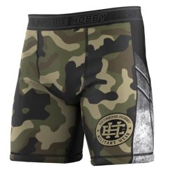 Spodenki Vale Tudo do MMA męskie EXTREME HOBBY MILITARY. Brązowe odzież kompresyjna EXTREME HOBBY, m, bez wzorów, z elastanu. Za 179.00 zł.