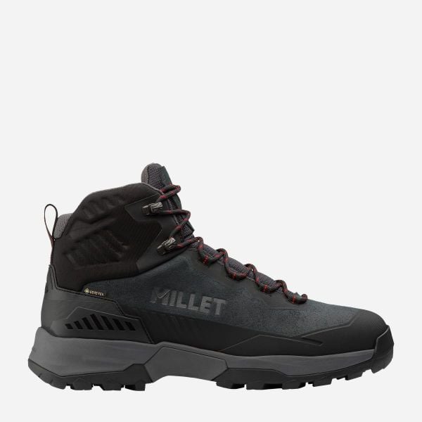 Buty trekkingowe męskie UBIC MID GORE-TEX. Szare buty turystyczne Millet, bez wzorów, z gore-texu, przed kolano, bez zapięcia, trekkingowe, gore-tex. Za 775.90 zł.