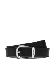 Wrangler Pasek Męski 50X1AC Czarny. Czarne paski Wrangler, bez wzorów, ze skóry. Za 149.99 zł.