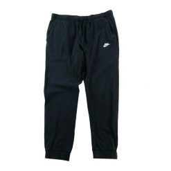 Joggings homme Club Jogger Jersey. Czarne joggery i bojówki Nike, m, bez wzorów, z dresówki, sportowe. Za 143.46 zł.