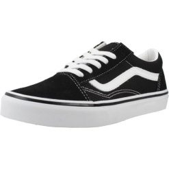 Buty VANS OLD SKOOL Czarny. Czarne buty trekkingowe Vans, bez wzorów, ze skóry, bez zapięcia. Za 298.34 zł.