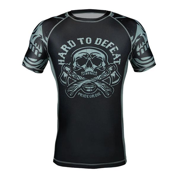 Rashguard Pride or Die Hard To Defeat. Czarne odzież kompresyjna PRIDE OR DIE, xl, bez wzorów, z poliesteru. Za 248.50 zł.
