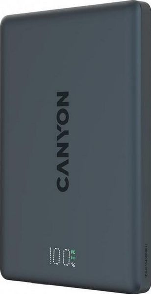 Canyon OnPower 500 PD20W 5000 mAh aluminium magnetyczny czarny. Czarne powerbanki . Za 119.90 zł.
