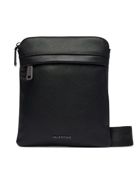 Valentino Saszetka Karo VBSA7O05 Czarny. Czarne saszetki i nerki Valentino, bez wzorów, ze skóry. Za 289.99 zł.