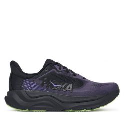 Buty do biegania Hoka. Fioletowe buty do biegania HOKA, bez wzorów, bez zapięcia, do biegania. Za 729.99 zł.