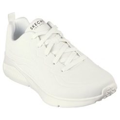 Buty sportowe męskie Skechers Uno Lite Lighter O. Białe buty sportowe casual Skechers, bez wzorów, ze skóry ekologicznej, bez zapięcia. Za 390.00 zł.