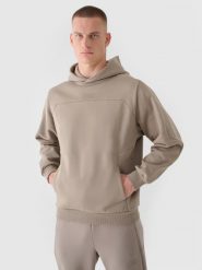 4F Bluza dresowa nierozpinana z kapturem męska 4F x Robert Lewandowski - zielona XL. Zielone bluzy z kapturem 4F, m, z aplikacjami, z bawełny, z kapturem. W wyprzedaży za 139.99 zł.