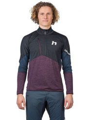 Hannah Koszulka funkcyjna "Niro" w kolorze antracytowo-fioletowym rozmiar: L. Czarne t-shirty sportowe Hannah, bez wzorów, z materiału, bez ramiączek, outdoorowe. Za 295.99 zł.