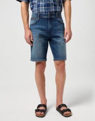 WRANGLER TEXAS SHORTS MĘSKIE SZORTY JEANSOWE HARE 112350867 W11C017969. Szorty Wrangler, m, bez wzorów, z jeansu. Za 125.00 zł.