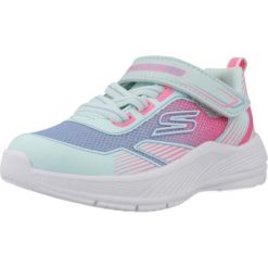 Buty SKECHERS MICROSPEC ADVANCE OASIS Niebieski. Niebieskie buty trekkingowe Skechers, bez wzorów, z syntetyku, bez zapięcia. Za 174.99 zł.