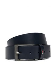 Tommy Hilfiger Pasek Męski Layton Adj 3.5 AM0AM12662 Granatowy. Niebieskie paski Tommy Hilfiger, bez wzorów, ze skóry. Za 279.99 zł.