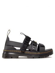 Dr. Martens Sandały Pearson 26473001 Czarny. Czarne sandały Dr. Martens, ze skóry, bez zapięcia. Za 439.99 zł.