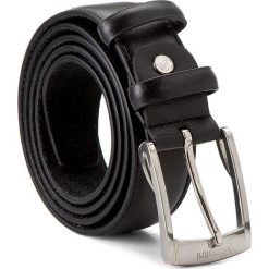 Pasek Męski VALENTINI - 256-303-1 Black. Czarne paski Valentini, bez wzorów, ze skóry. W wyprzedaży za 69.00 zł.