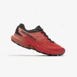 Buty do biegania w terenie męskie Merrell Agility Remix. Czarne buty do biegania Merrell, bez wzorów, bez zapięcia, do biegania. Za 449.99 zł.