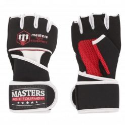 Rękawiczki neoprenowe z żelem Masters Fight Equipment Rbb-N-Mfe. Białe rękawiczki MASTERS FIGHT EQUIPMENT, bez wzorów, z neoprenu. Za 55.00 zł.