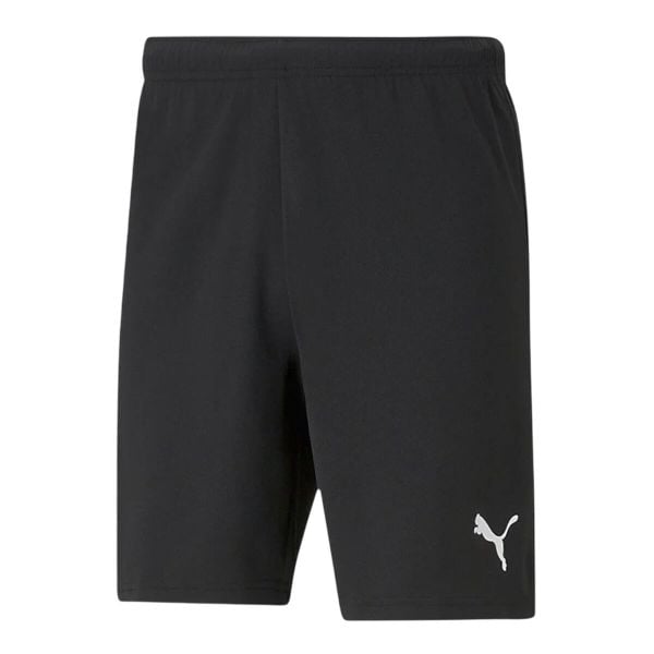 Spodenki Puma teamRISE czarne. Czarne krótkie spodenki sportowe Puma, m, bez wzorów, z materiału. Za 55.09 zł.