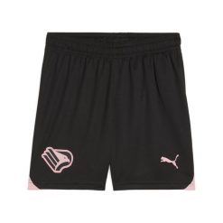 Młodzieżowe szorty Palermo F.C. PUMA Black Team Light Pink. Czarna szorty Puma, m, bez wzorów, młodzieżowe. W wyprzedaży za 134.00 zł.