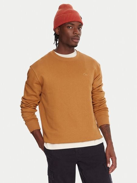 Quiksilver Bluza Salt Water EQYFT05158 Beżowy Comfort Fit. Brązowe bluzy Quiksilver, l, bez wzorów, z bawełny, bez kaptura. Za 199.99 zł.