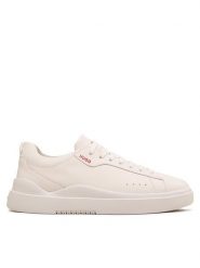 Hugo Sneakersy Blake 50499261 Écru. Białe buty sportowe casual Hugo, bez wzorów, ze skóry, bez zapięcia. Za 599.99 zł.