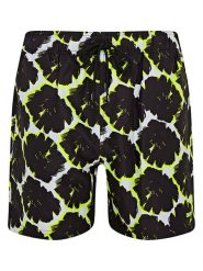 DKNY Szorty kąpielowe w kolorze czarno-żółtym rozmiar: L. Czarne kąpielówki DKNY, l, bez wzorów, z materiału. Za 102.89 zł.