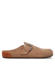 Pepe Jeans Klapki PMS90123 Beżowy. Brązowe klapki Pepe Jeans, z jeansu. Za 239.99 zł.