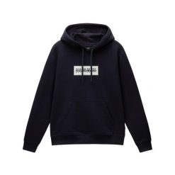 Bluza z kapturem Napapijri B-Box H. Czarne bluzy z kapturem Napapijri, xl, bez wzorów, z materiału, z kapturem. Za 350.80 zł.