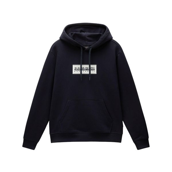 Bluza z kapturem Napapijri B-Box H. Czarne bluzy z kapturem Napapijri, xl, bez wzorów, z materiału, z kapturem. Za 350.80 zł.
