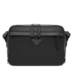 Saszetka Emporio Armani. Czarne saszetki i nerki Emporio Armani, bez wzorów. Za 1,089.00 zł.