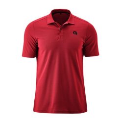 Polo Gonso Almas. Czerwone koszulki polo sportowe Gonso, m, bez wzorów, bez kołnierzyka, bez ramiączek. Za 252.00 zł.