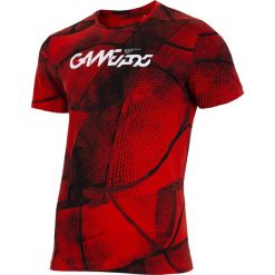 T-shirt męski TSM239 - czerwony allover. T-shirty marki 4F. Za 69.99 zł.