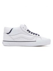 Vans Skórzane sneakersy "Knu Mid" w kolorze białym rozmiar: 42. Białe buty sportowe casual Vans, bez wzorów, bez zapięcia. Za 182.29 zł.