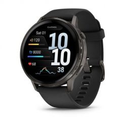 Smartwatch GARMIN Venu 4 45mm Black Slate. Czarne smartbandy GARMIN, bez wzorów. Za 2,529.99 zł.