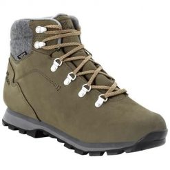 Buty do chodzenia męskie Jack Wolfskin Thunder Bay Texapore Mid. Zielone buty sportowe casual Jack Wolfskin, bez wzorów, z materiału, za kostkę, bez zapięcia. W wyprzedaży za 739.65 zł.