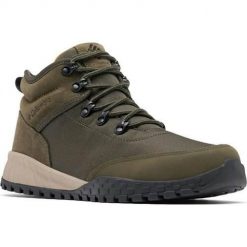 Buty do chodzenia męskie Columbia BM9774313. Zielone buty sportowe casual Columbia, bez wzorów, z materiału, bez zapięcia. Za 498.00 zł.