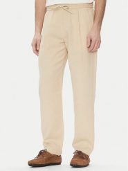 Marciano Guess Spodnie materiałowe 5GHB03 2310Z Beżowy Regular Fit. Brązowe spodnie materiałowe Marciano Guess, m, z aplikacjami, z materiału. Za 439.99 zł.