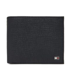 Portfel Tommy Hilfiger. Niebieskie portfele Tommy Hilfiger, bez wzorów. Za 269.99 zł.