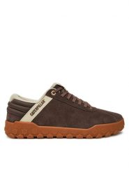 CATerpillar Sneakersy Hex + P111628 Brązowy. Brązowe buty sportowe casual CATerpillar, bez wzorów, ze skóry, bez zapięcia. Za 279.99 zł.