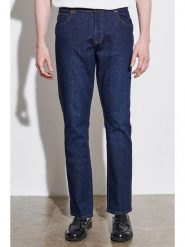 Wrangler Dżinsy "Texas Lucky" - Slim fit - w kolorze granatowym rozmiar: W46/L36. Niebieskie jeansy Wrangler, l. Za 130.50 zł.