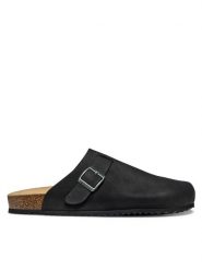 Geox Klapki U Sandal Ghita U559VC 00032 C9999 Czarny. Czarne klapki Geox, z nubiku. Za 259.99 zł.
