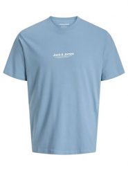 Jack & Jones Koszulka w kolorze błękitnym rozmiar: L. Niebieskie bezrękawniki Jack & Jones, l, bez wzorów, z bawełny, bez kołnierzyka, bez ramiączek. Za 44.19 zł.