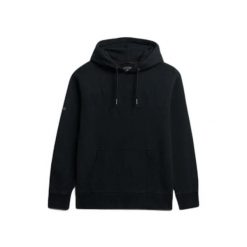 Bluza z kapturem Superdry Athletic Emboss Relaxed. Czarne bluzy z kapturem Superdry, xl, z aplikacjami, z kapturem. Za 344.20 zł.