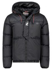 Geographical Norway Kurtka zimowa "Betincelle" w kolorze czarnym rozmiar: 3XL. Czarne kurtki Geographical Norway, na zimę, xl, bez wzorów, bez kaptura. Za 255.95 zł.