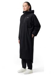 Parka Speedo Pro Vanquisher. Czarne szlafroki Speedo, l, bez wzorów, z materiału, bez ramiączek, długie, z kapturem. Za 776.35 zł.
